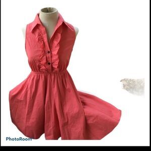 Bailey Blue sleeveless ruffle dress size small